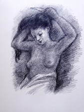 CURIOSA Odes de Sapho illustré lithographies DEMEURISSE 1947 N° 302/350  50