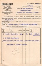 1942 G FURET A TULLE - M. QUERRIOUX A LUSSAC LES CHATEAUX