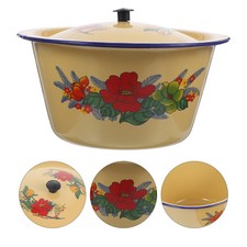 Lavabo rétro en émail de