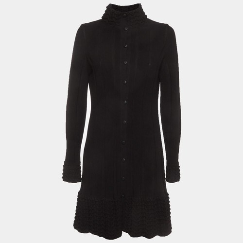 Robe chanel noire - noire, tricot