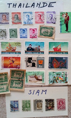 Lot vrac timbres - vrac,