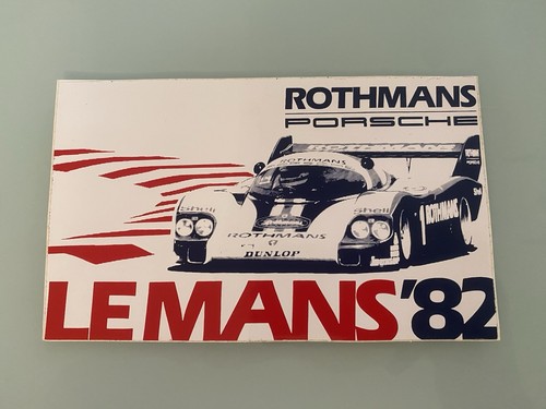 Autocollant rothmans porsche - rothmans,