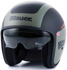 Casque Jet Fibre Moto Blauer
