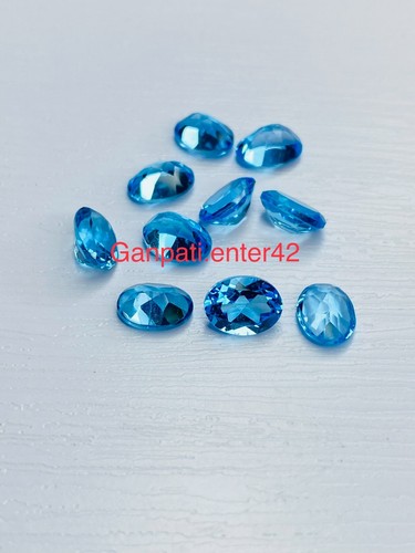 Topaze bleu suisse - suisse, facettes