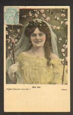 ARTISTE  / Mlle MAIE ASH , Buste en 1905