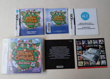 Nintendo DS Animal Crossing Fr Pal Excellent Etat Boitier Vide + Notice + vip