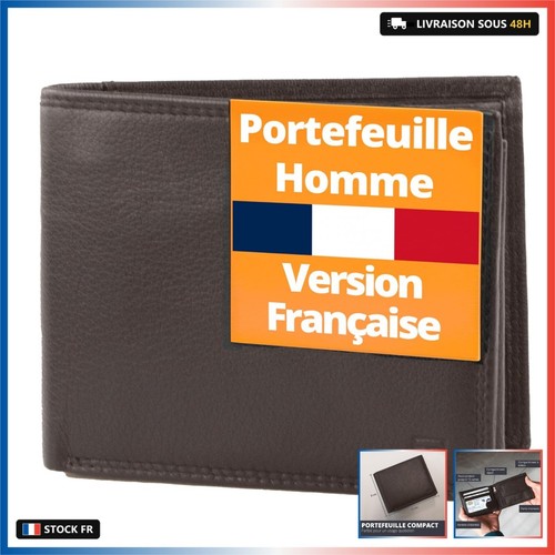 Portefeuille homme cuir - portefeuille,