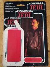 Cardback Star Wars Lando Calrissian Tri-Logo Kenner Vintage