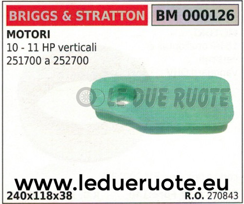 270843 éponge filtre - 270843,