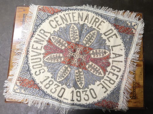 Ancien tapis carré soie - tapis,