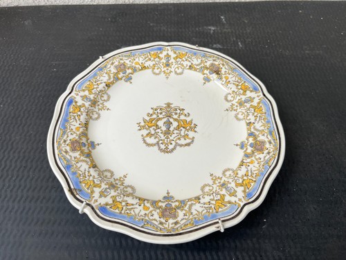 Assiette faïence gien - faïence, décor