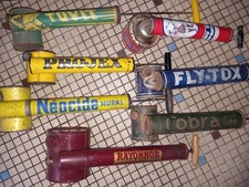 PUBLICITAIRE 7 ANCIEN PULVERISATEUR INSECTICIDE