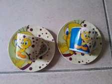 LOT DE 3 TASSES À CAFE TITI -