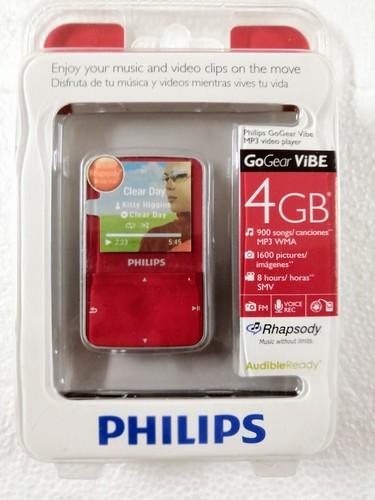 Philips sa1vbe04rw red - sa1vbe04rw/17,