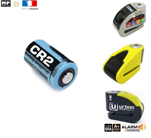 Pile cr2 lithium pour - pile,