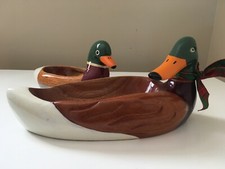 Lot de deux canards colvert en