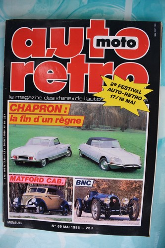 Magazine auto retro - auto, mai