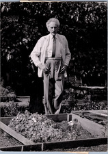 France, Milly-la-Forêt, Jean Cocteau Vintage press silver print, circa 1960 Tira