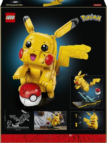 Lego pikachu poké - pikachu, ball
