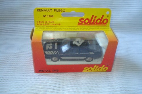 Solido 1308 renault fuego - renault,