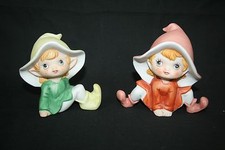 Homco Pixie Elf Elves Fairy
