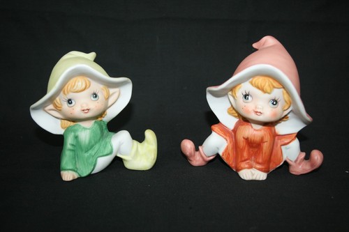 Homco pixie elf - pixie,