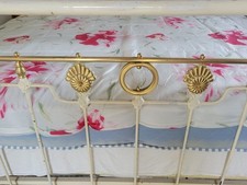 Ancien lit style 1900 blanc 120x200 d'occasion 