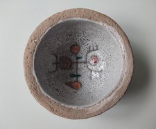 Céramique Vintage - Beau Mortier Décor Emaillé - Abstraction - Jean Rivier 1960'