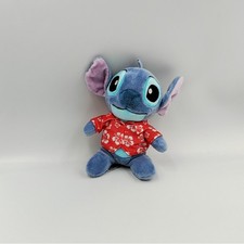 Petite Peluche Stitch Hawai chemise rouge à fleurs de Lilo et Stitch DISNEY  - 3