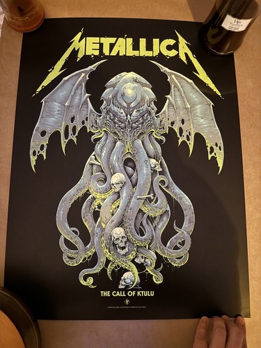 Affiche metallica ktulu - affiche,