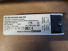 TRANSFORMATEUR ÉLECTRONIQUE  OSRAM MODÈLE ET-ZE 60/220-240 PC