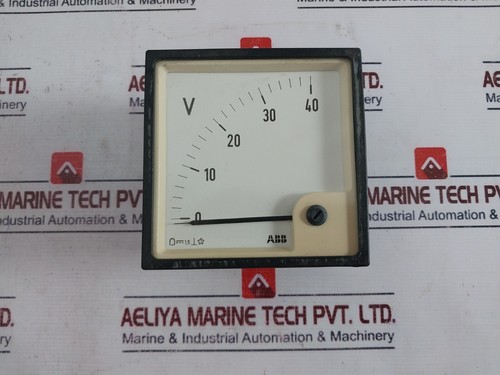 Voltmètre analogique abb 40 - analogique,