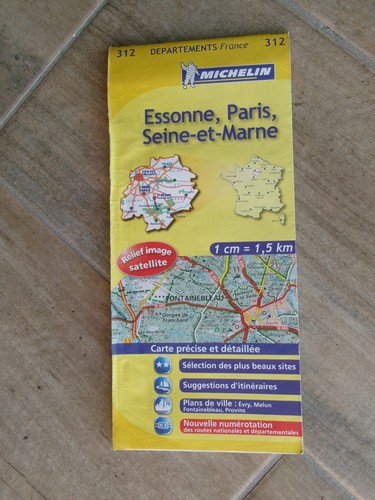 Carte routière michelin - carte,