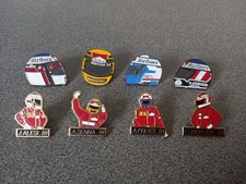 VINTAGE LOT 8 PIN'S F1 FORMULE