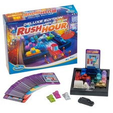 ThinkFun Rush Hour® Deluxe - Denkspiel ab 8 Jahre: Das geniale Stauspiel in hoch