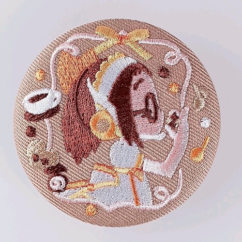 Hazuki fujiwara badge de - -,