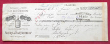  CLERMONT - FERRAND  -  Le Goudron - Roure & Barthomeuf   : Mandat 1893 !