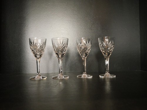 Lot verres vin - 4, à