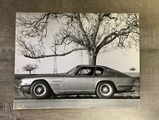 Rare Photo Originale 1966 MASERATI Coupé FRUA