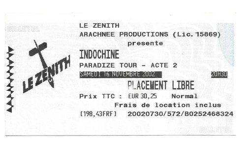 Rare billet ticket de - rare,