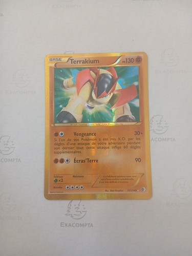 Carte pokémon terrakium - pokémon,