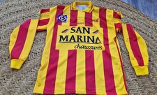 MAILLOT FOOT FC MARTIGUES DUARIG  porté  F. MENDY  VINTAGE FOOTBALL