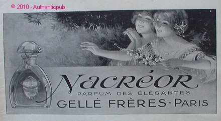 Publicite parfum gelle freres - gelle,