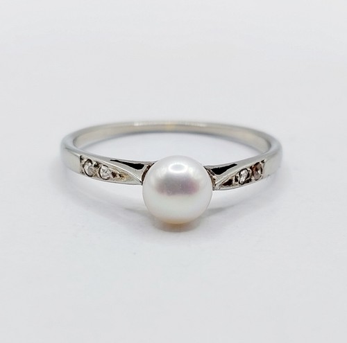 Bague art deco blanc - bague,
