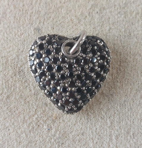 Pendentif forme coeur décor - coeur,,