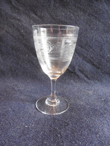 Ancien verre vin - verre, en