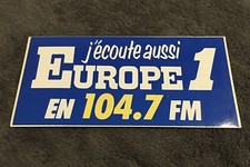 Autocollant Europe1