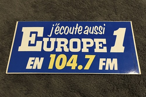 Autocollant europe1 - autocollant,