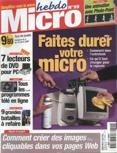 Micro hebdo faites - micro, n°99