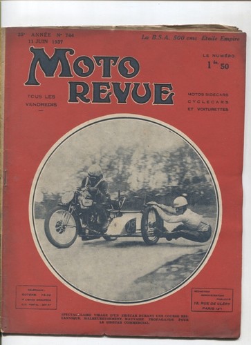 Moto revue 744 - revue,